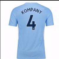 2017-18 Man City Home Shirt (Kompany 4)