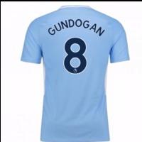 2017-18 Man City Home Shirt (Gun...