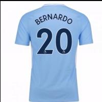 2017-18 Man City Home Shirt (Ber...