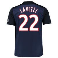 2015-16 PSG Home Shirt (Lavezzi 22)