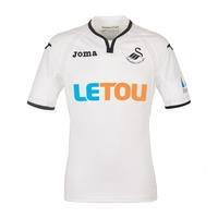 2017-2018 Swansea City Joma Home Football Shirt