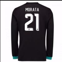 2017-18 Real Madrid Away Long Sl...