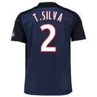 2015-16 PSG Home Shirt (T.Silva 2)