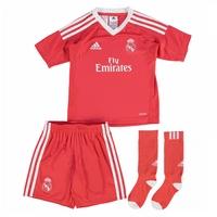 2017-2018 Real Madrid Adidas Away Goalkeeper Mini Kit