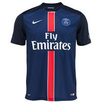 2015-2016 PSG Home Nike Football Shirt