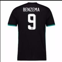 2017-18 Real Madrid Away Shirt - Kids (Benzema 9)