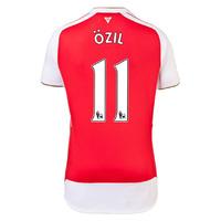 2015-16 Arsenal Home Shirt (Ozil 11) - Kids