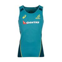 2017 2018 australia wallabies training singlet larkspur