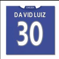 2016-2017 Chelsea Canvas Print (David Luiz 30)