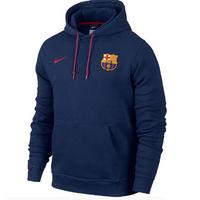 2015-2016 Barcelona Nike OTH Hoody (Navy) - Kids