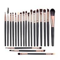 20pcs professional goatpony hair makeup cosmetic brush set blusheyesha ...