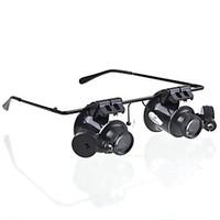20 mm Magnifiers/Magnifier Glasses Generic Headset/Eyewear General use Jewelry Money Detector Watch Repair Equipment Tools Multi-coated
