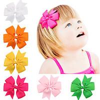 20 colorsset hair bow clips baby girls hair accessories