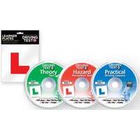 2017 Driving Test Success Theory Practical and Hazard Test DVDs L Plates