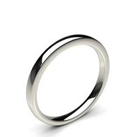 2.00mm Slight Comfort Fit Classic Plain Wedding Band