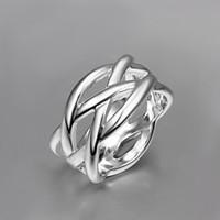 2016 cheaper mesh fashion women 925 sterling silver statement ring