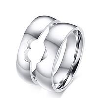 2016 fashioin love spell stainless steel wedding special couples ring  ...