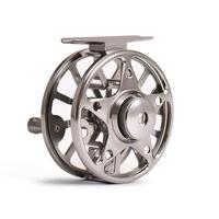 2+1 BB Ball Bearing Gear Ratio 1:1 Fly Fishing Reel Ice Fishing Reels Right/Left Hand Conversion Fly Reels Aluminum Alloy Spool