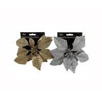 21cm Poinsettia Tree Trim