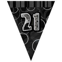 21st Birthday Party Pennant Bunting