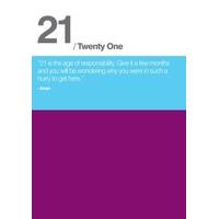 21 | Birthday Card