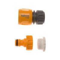 2175 threaded tap hose end connector twin pack 12 34in bsp