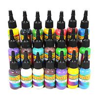 21 color tattoo ink set 2115ml