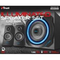 2.1 PC speaker Corded Trust GXT 628 2.1 Tytan LED 120 W Black/blue