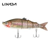 22cm 25cm lifelike multi jointed 5 segement swimbait hard fishing lure ...