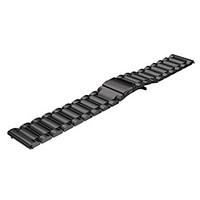 22mm Three Bead Stainless Steel Band for Samsung S3 frontier / classic Smart Watch