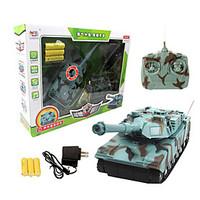22719 Remote Control Tank Four-Channel Electric Simulation of Tank Car Remote Control Roy 0.9 Children