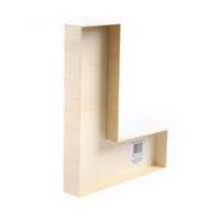 22 cm Wooden Fillable Letter L