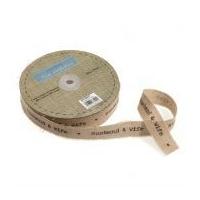 22mm Husband & Wife Frayed Edge Wedding Ribbon Natural