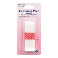 22mm Hemline Fusible Iron On Hemming Web Tape for Hems 4m White