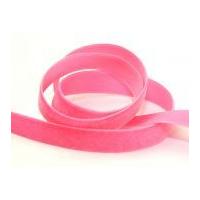 22mm Berisford Velvet Ribbon 9421 Shocking Pink