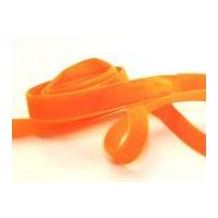 22mm Berisford Velvet Ribbon 9445 Orange