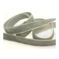 22mm Berisford Velvet Ribbon 9433 Grey