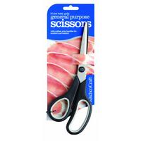 22cm Rubber Grip Multi-purpose Scissors