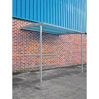 2270 x 3000 x 1900 wall mounteed cycle shelters for 8 bikes initial li ...