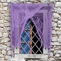 220cm x 75cm purple halloween curtain