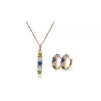 22K Gold-Plated \'Avon\' Necklace and Earrings Set