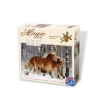 239 Piece Magic Of The Horses Haflingers 3 Jigsaw Puzzle