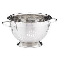 23cm Master Class Deluxe Two Handled Colander With Satin Finish