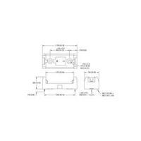 23 aa cell battery holder with l for 23 mignon 43 mm x 18 mm x 15 mm