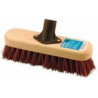 23cm 9 fsc scrubbing broom head with natural stiff bassine fibres