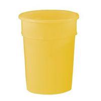 23L HEAVY DUTY TAPERED BIN - YELLOW