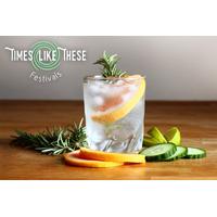 £24 instead of £49 for a ticket to the Times Like These gin festival on Sat 22nd in Glasgow or 29th July in Edinburgh - save 51%