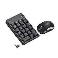 2.4G Wireless Mini USB Number Numeric Keyboard and Mouse for Laptop Desktop Notebook - Just One USB Port