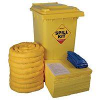 240 LITRE CHEMICAL KIT - YELLOW WHEELIE BIN