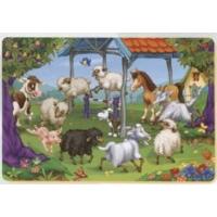 24 piece color me animals 4 jigsaw puzzle